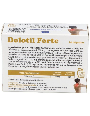 Dolotil Forte 60Cap. de Dis