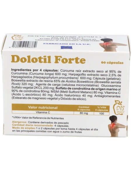 Dolotil Forte 60Cap. de Dis