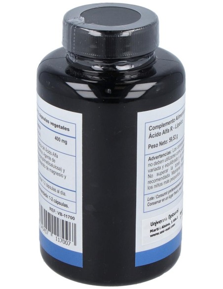 Acido Alfa R-Lipoico 120Cap. de Vbyotics