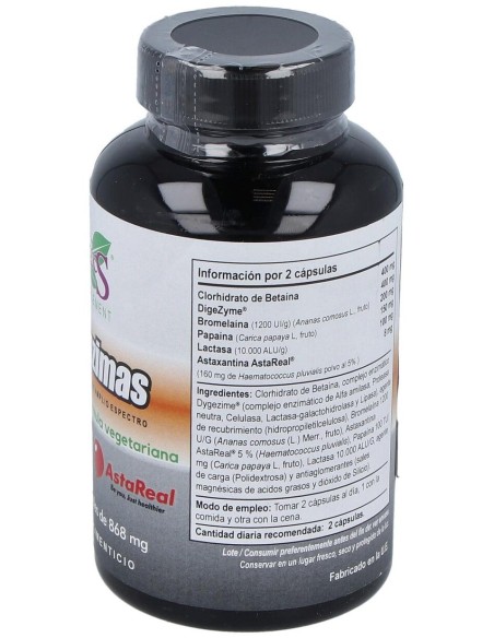 Superenzimas Formula Vegetariana 90Cap. de Vbyotics