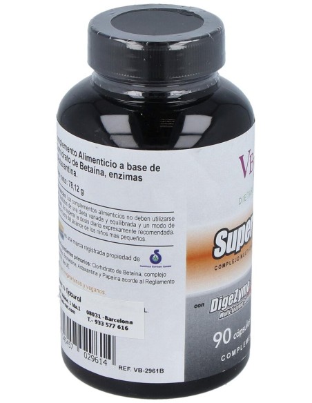 Superenzimas Formula Vegetariana 90Cap. de Vbyotics