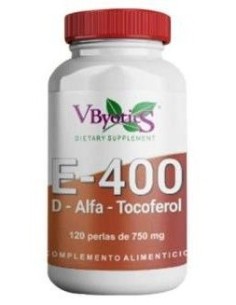 Vitamina E 400 120Perlas de Vbyotics 2