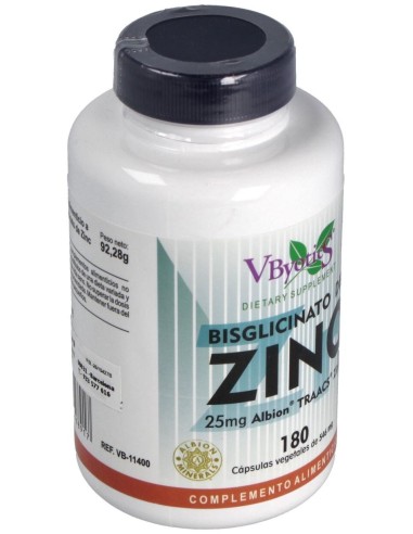 Zinc Bisglicinato 180Cap. de Vbyotics