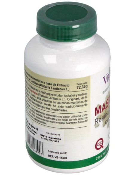Mastic Gum Resina De Lentisco 120Cap. de Vbyotics