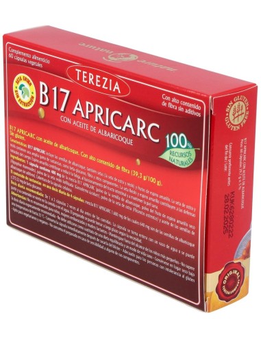 B17 Apricarc Con Ac. Semillas De Albaricoque 60Cap de Terezia