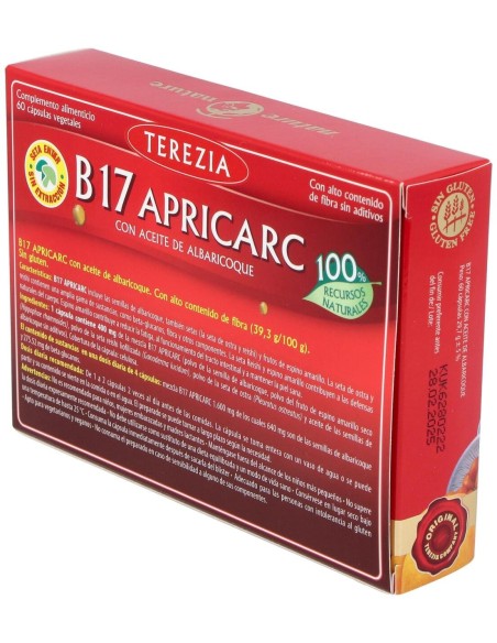 B17 Apricarc Con Ac. Semillas De Albaricoque 60Cap de Terezia