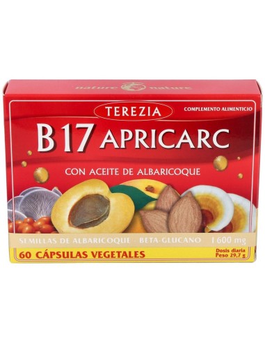 B17 Apricarc Con Ac. Semillas De Albaricoque 60Cap de Terezia
