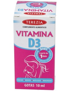 Vitamina D3 Gotas 10Ml. de Terezia 2
