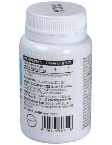 Carbon Activo 30Cap. de Strong Nature
