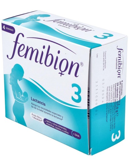 Femibion 3 Lactancia 28Comp.+28Cap. de Femibion