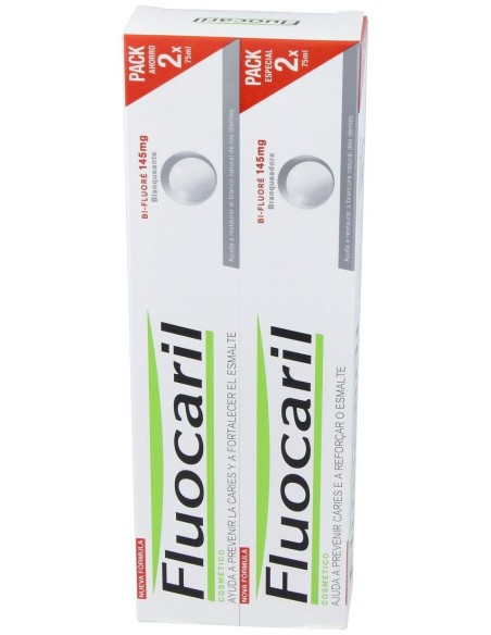 Fluocaril Duplo Blanqueador Dentifrico 2X75Ml. de Fluocaril