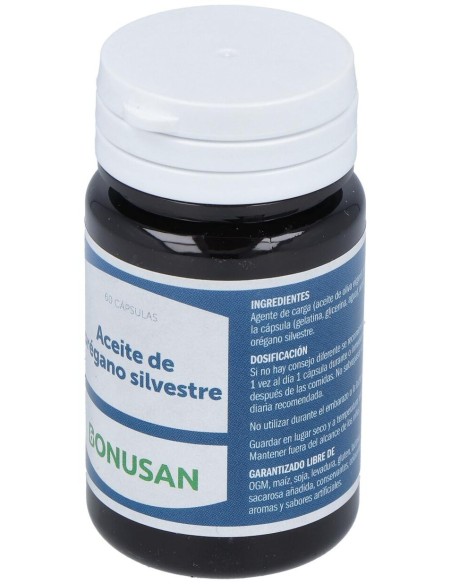 Aceite De Oregano Silvestre 60Cap. de Bonusan