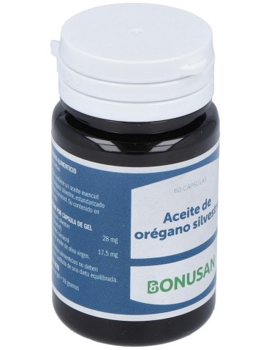 Aceite De Oregano Silvestre 60Cap. de Bonusan