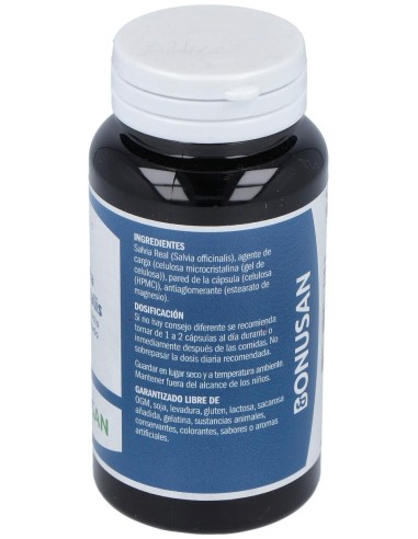 Salvia Officinalis Extracto 60Vcap. de Bonusan