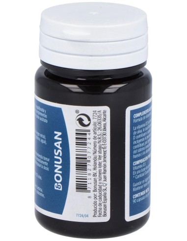 Vitamina D3 25Mcg/1000Ui 90Cap. de Bonusan