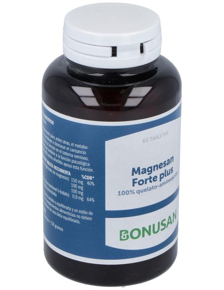 Magnesan Forte Plus 60 Comprimidos Bonusan