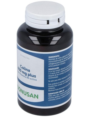 Colina 400Mg.Plus 90Comp. de Bonusan