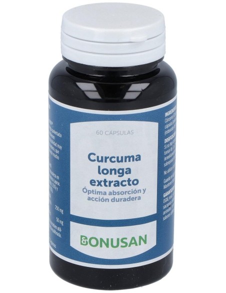 Curcuma Longa Extracto 60Cap. de Bonusan