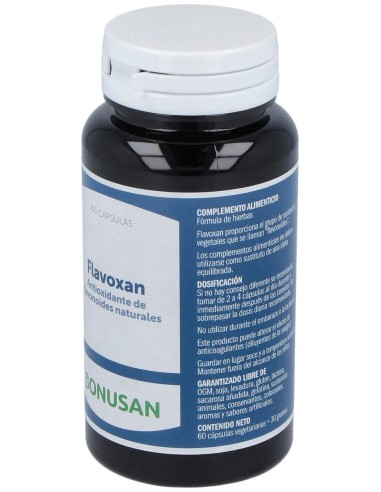 Flavoxan 60V Cápsulas  Bonusan