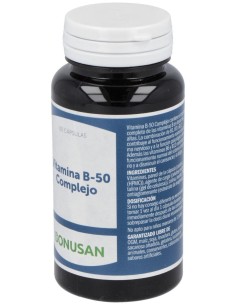 Vitamina B-50 Complejo 60Vcap. de Bonusan 2