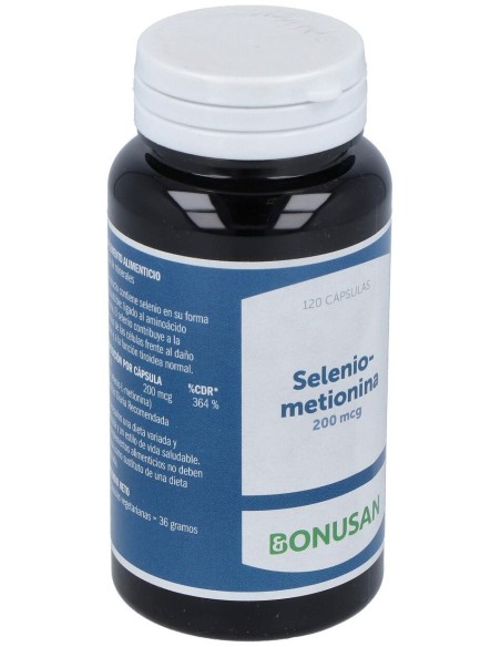 Seleniometionina 200Mcg. 120Vcap. de Bonusan