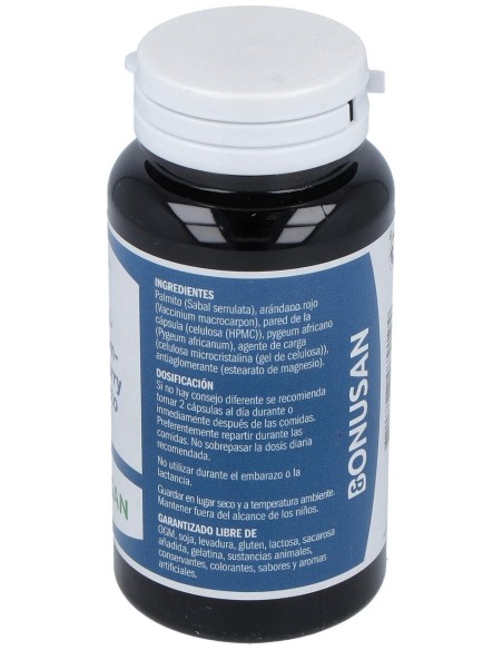 Sabal Pygeum - Cranberry Extracto 60Vcap. de Bonusan