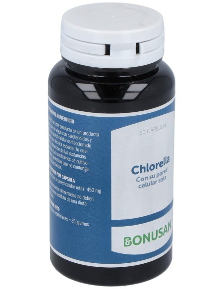Chlorella 60Vcap. de Bonusan