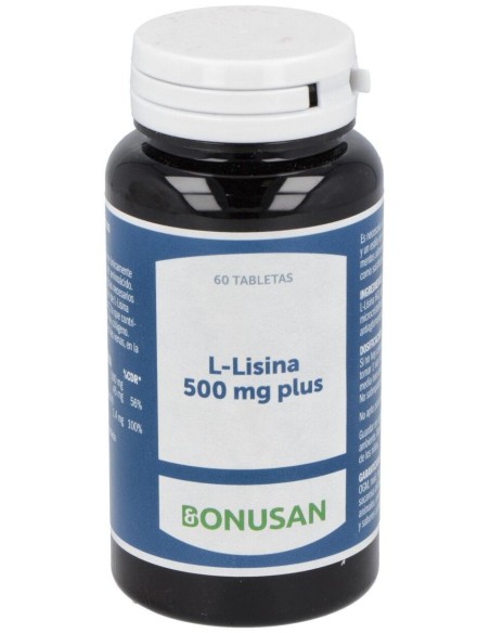 L-Lisina 500Mg. Plus 60Comp. de Bonusan
