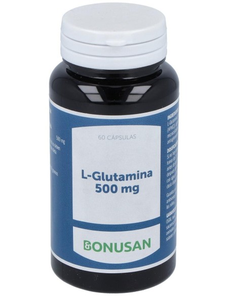 L-Glutamina 500Mg. 60Vcap. de Bonusan