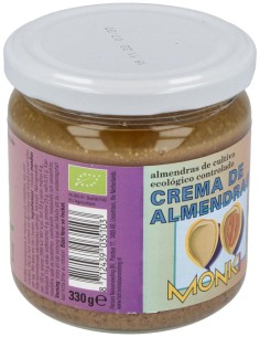 Crema De Almendras Tostadas  330Gr. Bio de Monki 2
