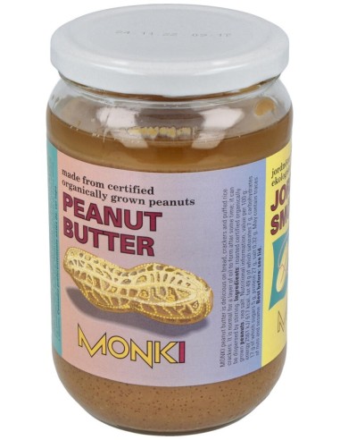 Crema De Cacahuete 650Gr. Bio de Monki