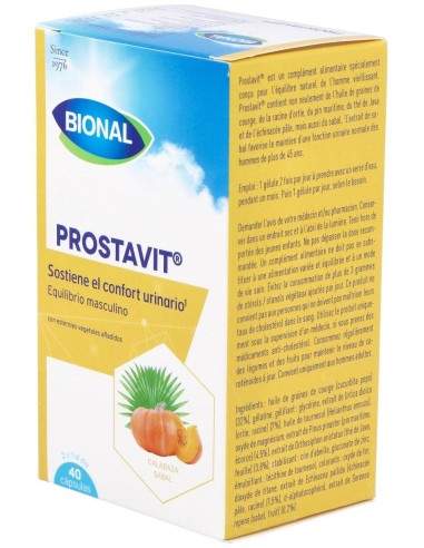 Prostavit Prostata 40Cap de Bional
