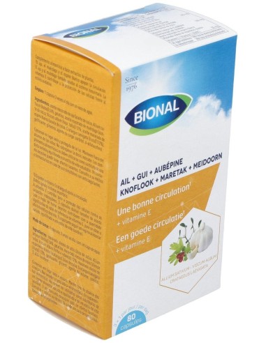 Ajo+Muerdago+Espino Blanco 80Cap. de Bional