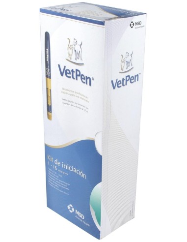 Vetpen Caninsulin 1Ml 16Ud Starter Kit de Msd Vet