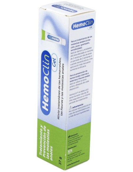 Hemoclin Gel 37Grs. de Hemoclin