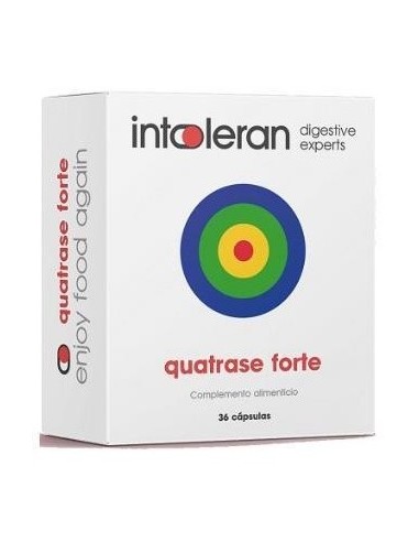 Intoleran Quatrase Forte 36Cap. de Intoleran