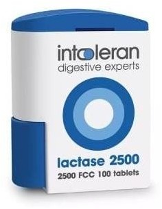 Intoleran Lactasa 2500 100Comp. de Intoleran 2