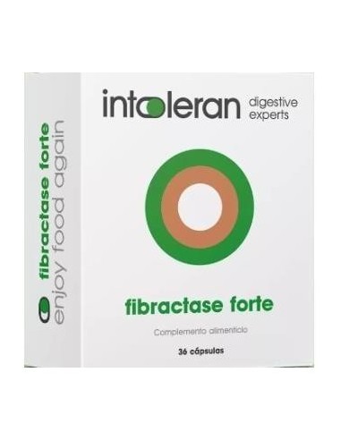 Intoleran Fibractase Forte 36Cap. de Intoleran
