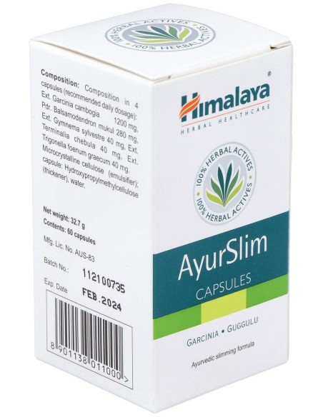 Ayurslim 60Cap. de Himalaya