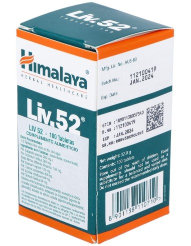 Liv. 52 100Cap. de Himalaya