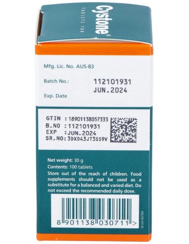 Cystone 100Cap. de Himalaya