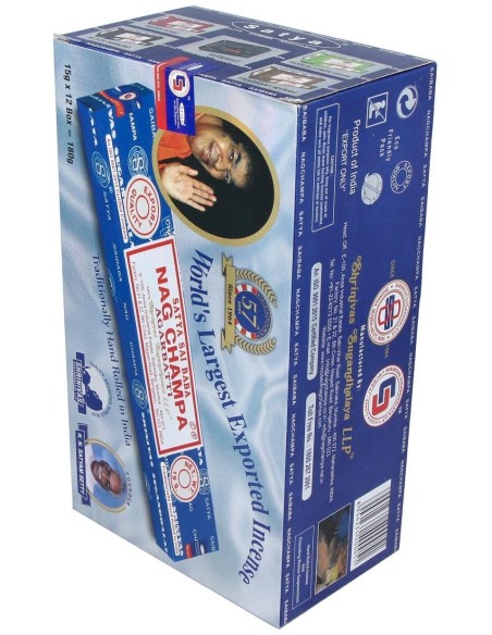 Incienso Stick Satya Sai Baba  12Ud X 15Gr. de Nag Champa