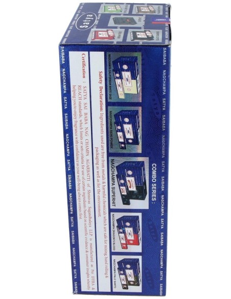 Incienso Stick Satya Sai Baba  12Ud X 15Gr. de Nag Champa