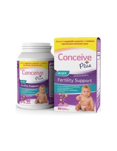 Conceive Plus Apoyo Fertilidad Femenina 60Cap. de Sasmar