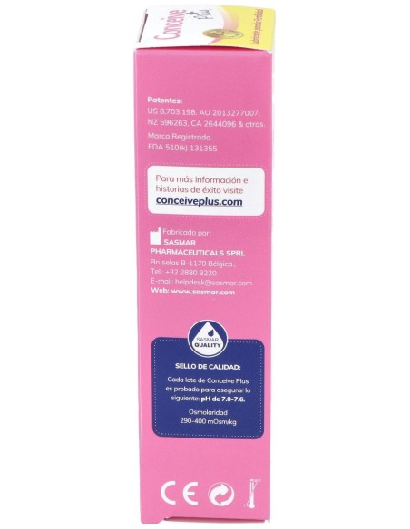 Lubricante Conceive Plus Tubo 75Ml. de Sasmar