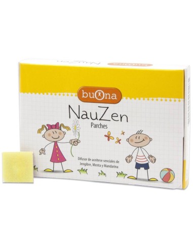 Nauzen Nauseas Y Vomitos 12 Parches de Buona
