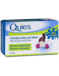 Tapones Natacion Silicona Infantil 6Ud. Quies de Quies 2