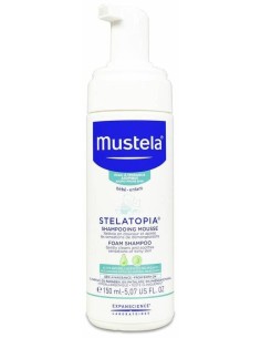 Stelatopia Champu Mousse Bebe-Niño 150Ml. de Mustela 2