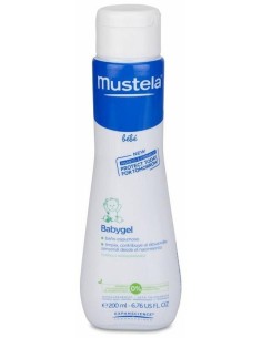 Babygel Baño De Espuma Bebe-Niño 200Ml. de Mustela 2