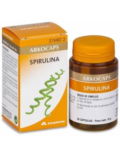 Spirulina 45Arkocapsulas. Bio de Arkopharma 2